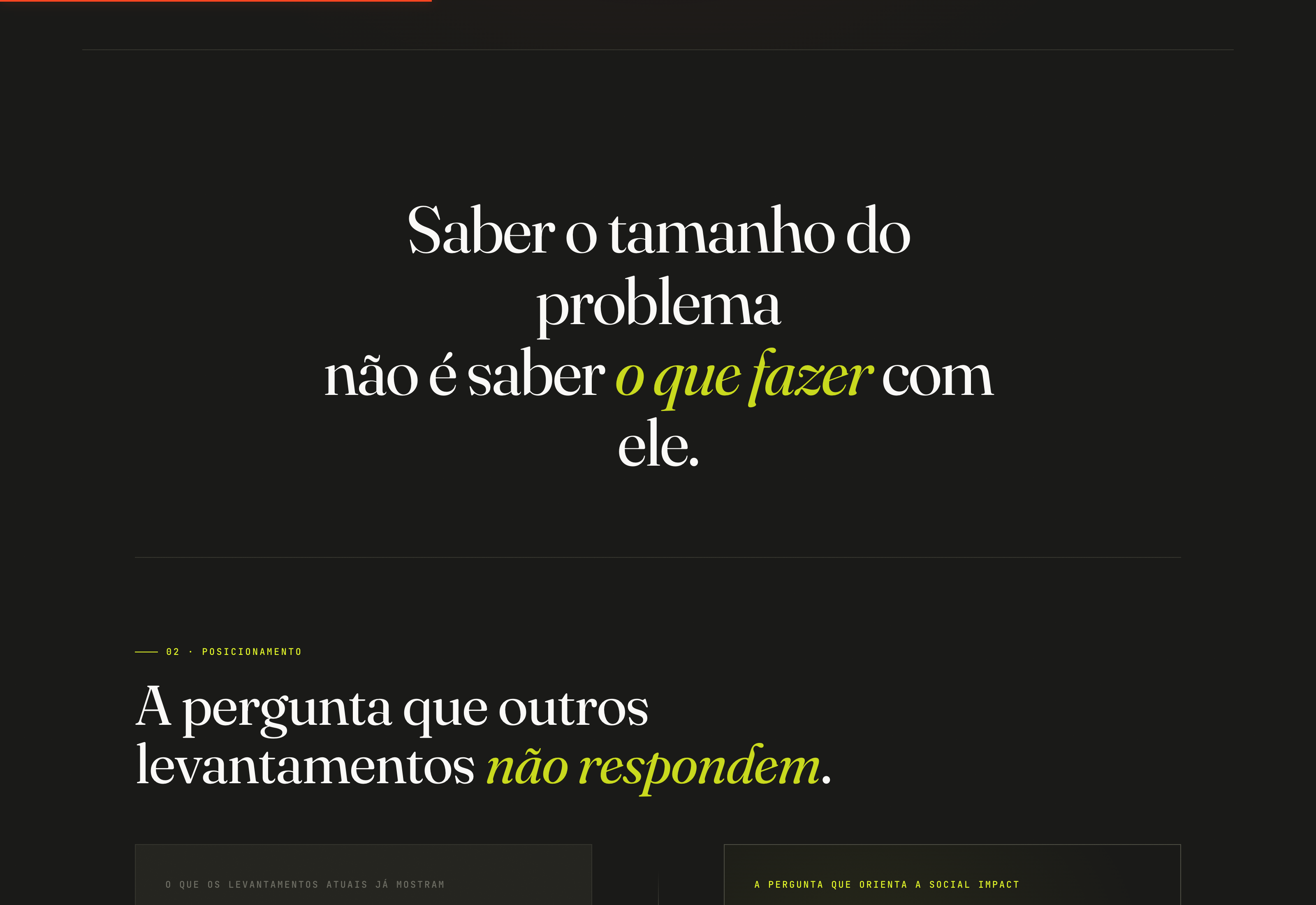 LP Bets · A pergunta que outros levantamentos não respondem